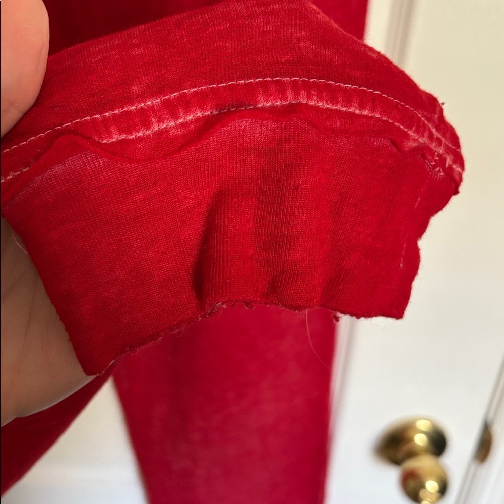 Disney Parks Haunted Mansion Red Jogger Sweat/Sleep Pants - Picture 5 of 6